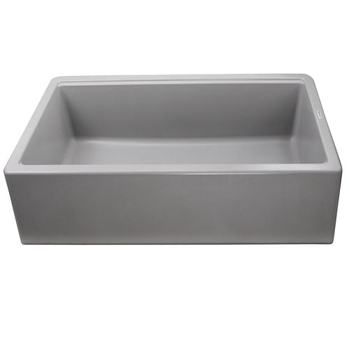 Nantucket 33" Granite Composite Reversible Farmhouse Kitchen Sink PR-FHPS3320GR