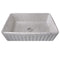 Nantucket 33 Inch Farmhouse Fireclay Sink with Pietra Sarda Finish FCFS3320S-PietraSarda