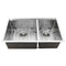 Nantucket Pro Series 32" Stainless Steel Workstation Kitchen Sink 16 Gauge 50/50 Double Bowl SR-PS-3219-DE-16