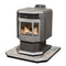 ComfortBilt Natural Silver Slate Flatwall Hearth Pad