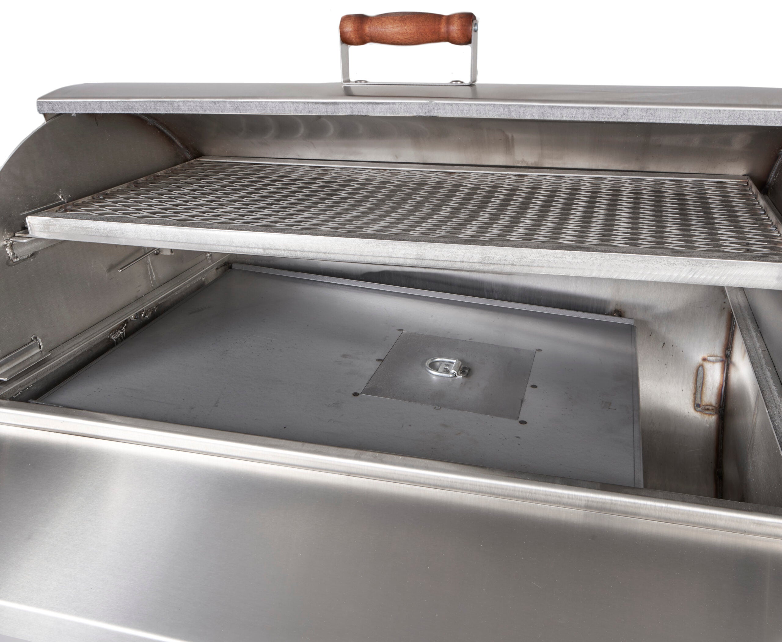 Pitts and Spitts Stainless Steel Maverick 1250 Wood Pellet Grill