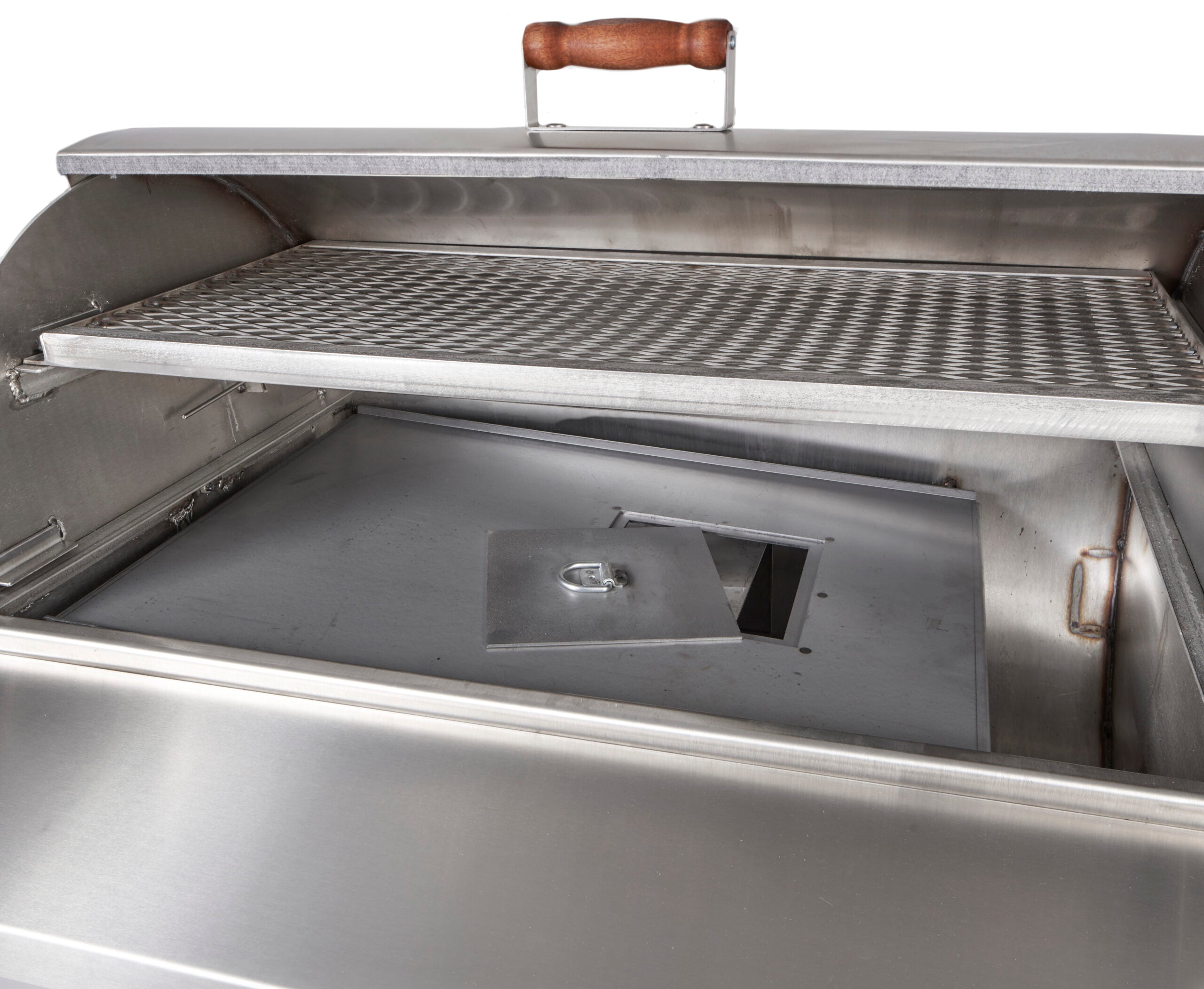 Pitts and Spitts Stainless Steel Maverick 1250 Wood Pellet Grill