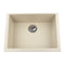 Nantucket Plymouth 24" Granite Composite Kitchen Sink, Sand, PR2418-S