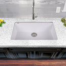 Nantucket Plymouth 30" Granite Composite Kitchen Sink, White, PR3018-W