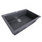 Nantucket Plymouth 30" Granite Composite Kitchen Sink, Black, PR3020-DM-BL