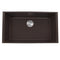 Nantucket Plymouth 33" Granite Composite Kitchen Sink, Brown, PR3320-BR-UM