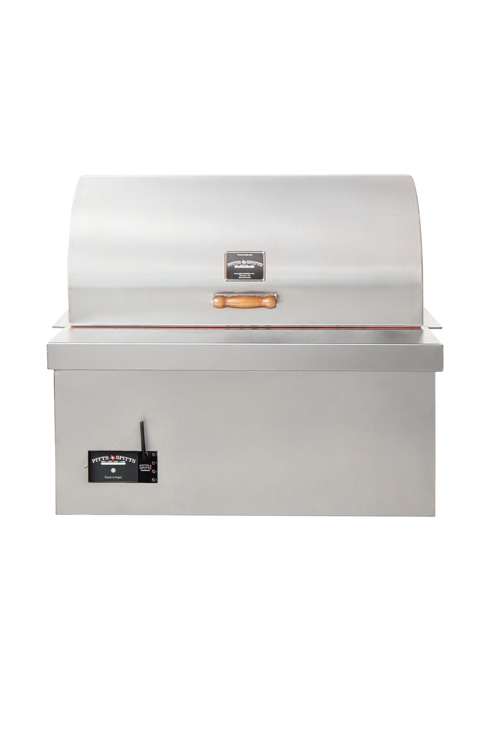 Pitts and Spitts Built-In Pellet Grill