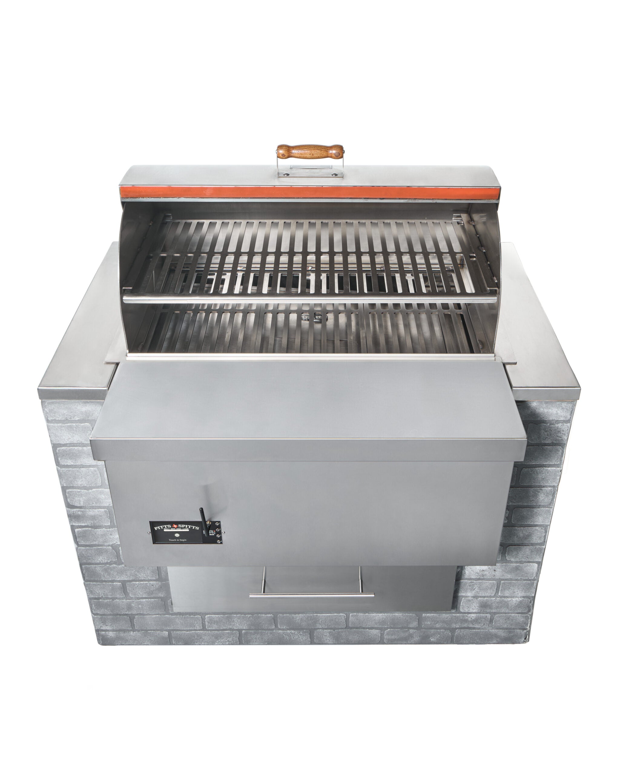 Pitts and Spitts Built-In Pellet Grill