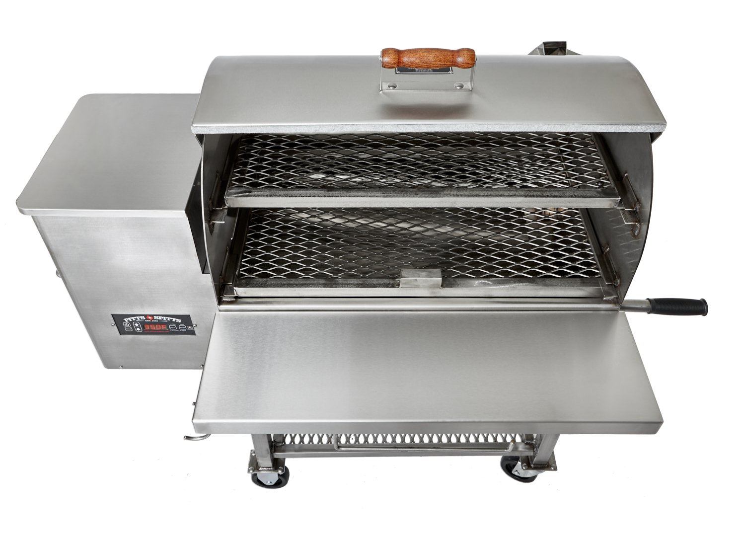 Pitts and Spitts Stainless Steel Maverick 850 Wood Pellet Grill