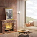 Dimplex Revillusion 25-inch Electric Fireplace Fresh Cut Log Set w/ Ashmat - RLG25FC