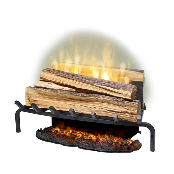 Dimplex Revillusion 25-inch Electric Fireplace Fresh Cut Log Set w/ Ashmat - RLG25FC