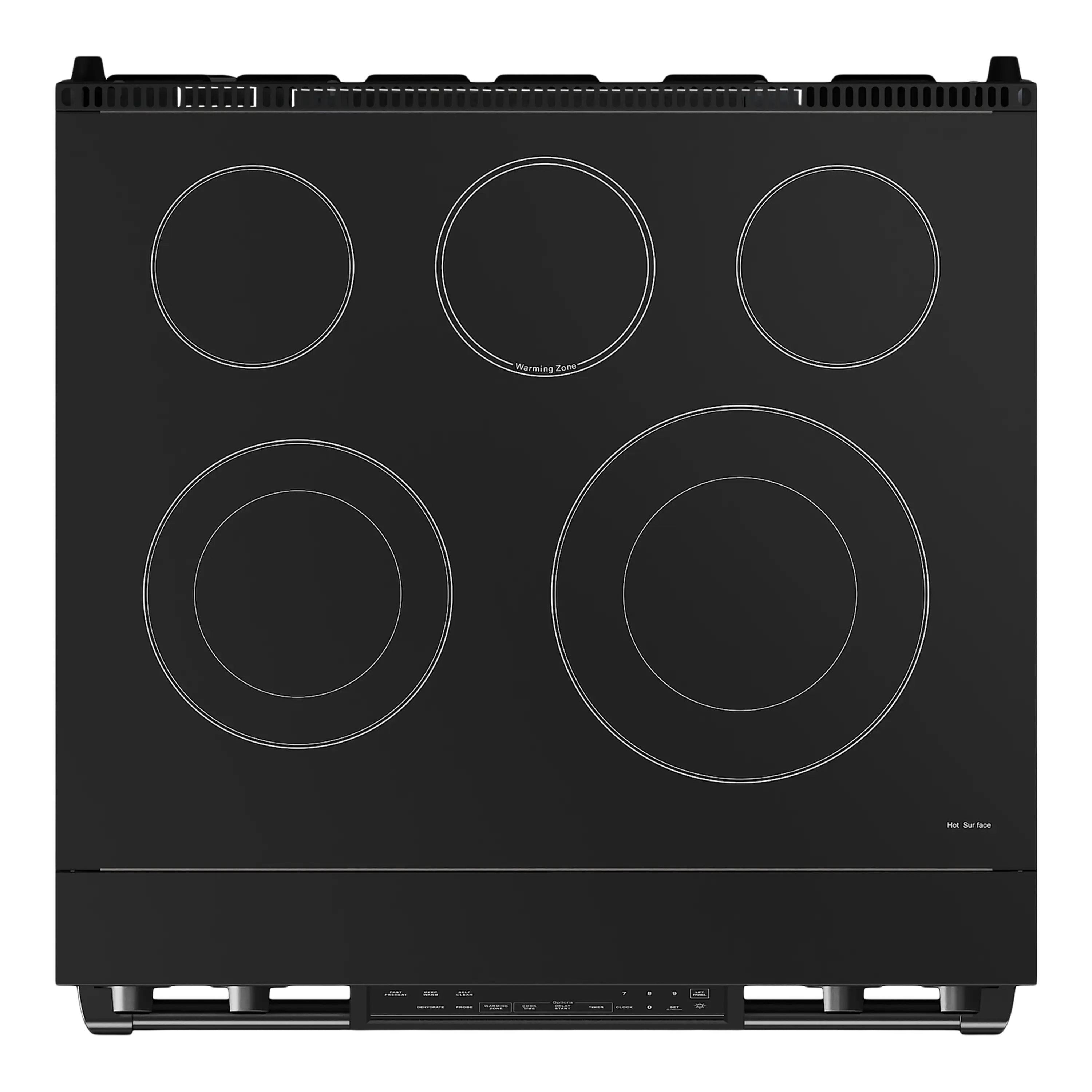 Thor Kitchen 30-Inch Professional Electric Range with Tilt Panel Touch Control in Black (RSE30B)