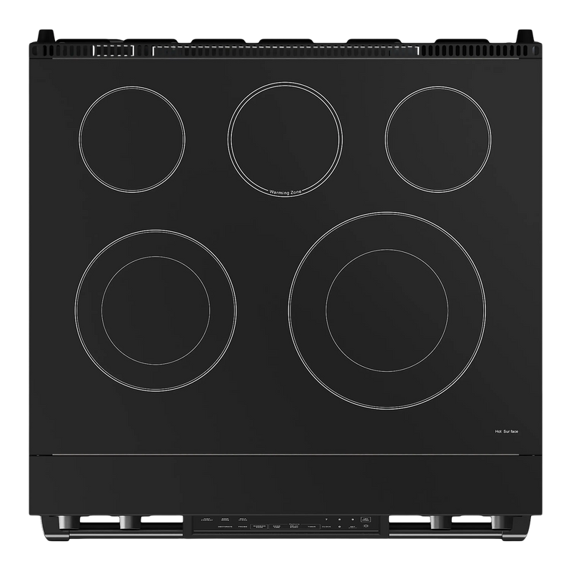 Thor Kitchen 30-Inch Professional Electric Range with Tilt Panel Touch Control in Black (RSE30B)