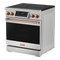 Thor Kitchen 30-Inch Professional Electric Range with Tilt Panel Touch Control in Stainless Steel with Rose Gold Trim (RSE30-RSG)