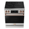 Thor Kitchen 30-Inch Professional Electric Range with Tilt Panel Touch Control in Stainless Steel with Rose Gold Trim (RSE30-RSG)