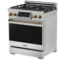 Thor Kitchen 30-Inch Professional Gas Range with Tilt Panel Touch Control in Stainless Steel with Bronze Trim (RSG30-BRZ)