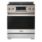 Thor Kitchen Gordon Ramsay Series 30-Inch Professional Gas Range with Tilt Panel Touch Control in Stainless Steel with Rose Gold Trim  (RSG30-RSG)