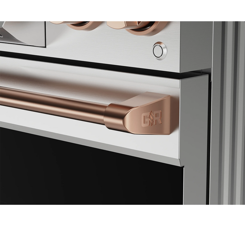 Thor Kitchen 30-Inch Professional Gas Range with Tilt Panel Touch Control in Stainless Steel with Rose Gold Trim  (RSG30-RSG)