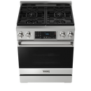 Thor Kitchen 30-Inch Professional Gas Range with Tilt Panel Touch Control in Stainless Steel (RSG30)