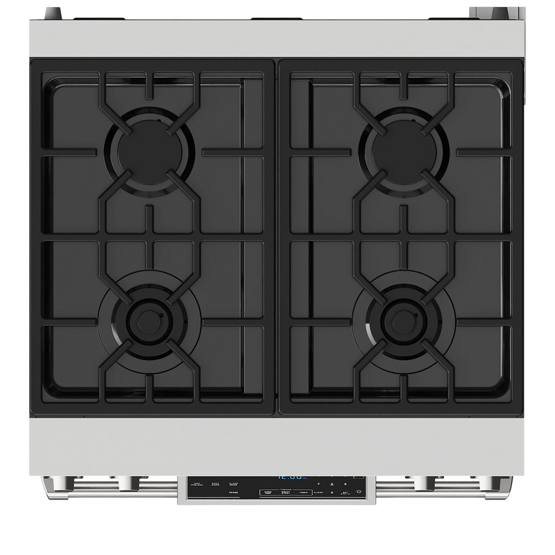 Thor Kitchen 30-Inch Professional Gas Range with Tilt Panel Touch Control in Stainless Steel RSG30LP