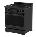 Thor Kitchen 30-Inch Professional Gas Range with Tilt Panel Touch Control in Black RSG30BLP