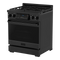 Thor Kitchen 30-Inch Professional Gas Range with Tilt Panel Touch Control in Black RSG30BLP