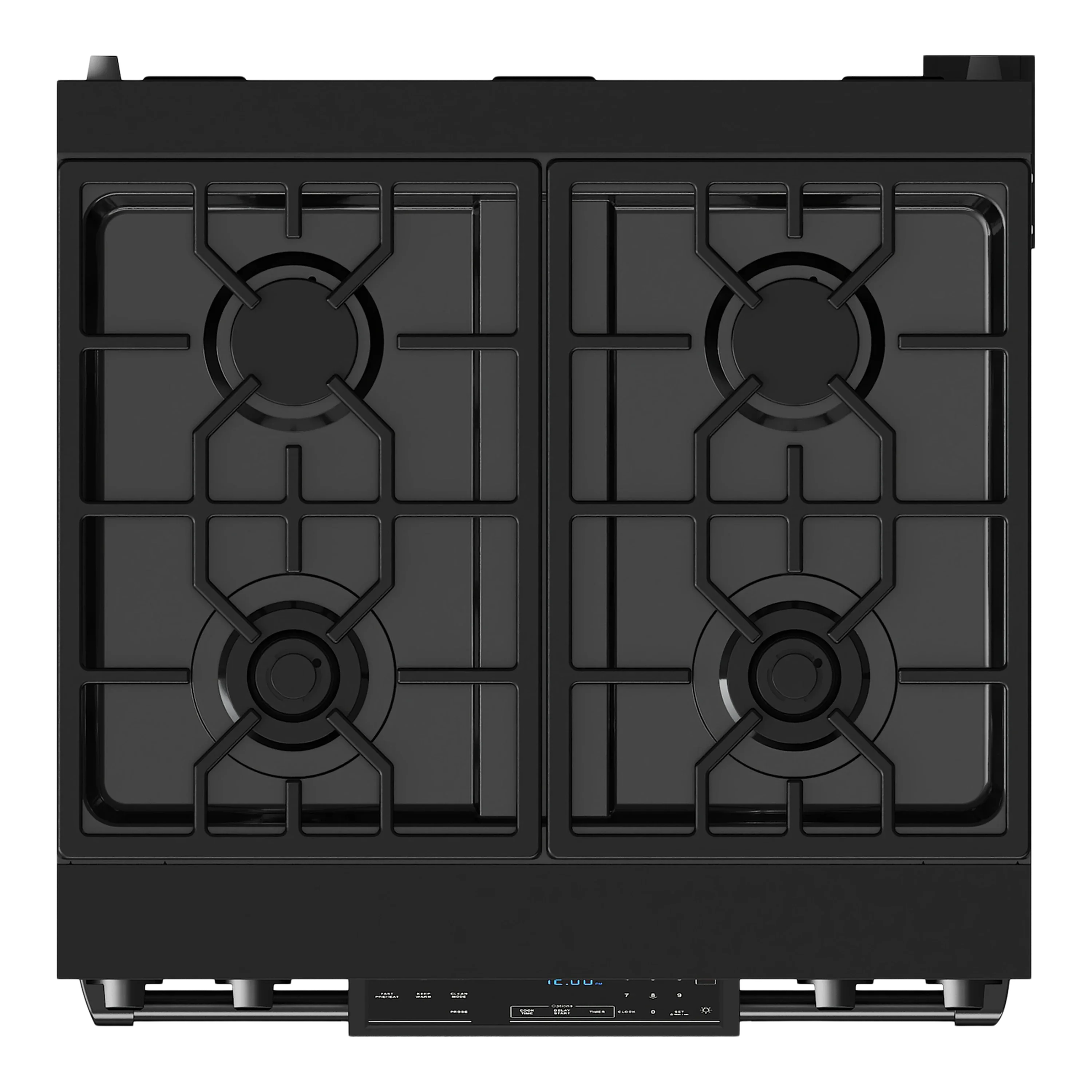 Thor Kitchen 30-Inch Professional Gas Range with Tilt Panel Touch Control in Black (RSG30B)