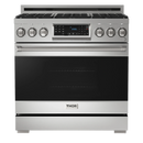 Thor Kitchen Gordon Ramsay Series 36-Inch Professional Gas Range with Tilt Panel Touch Control in Stainless Steel (RSG36)