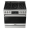 Thor Kitchen 36-Inch Professional Gas Range with Tilt Panel Touch Control in Stainless Steel RSG36LP