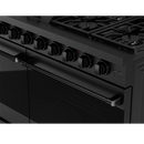 Thor Kitchen 48-Inch Professional Gas Range with Double Oven in Black (RSG48EB)