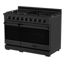 Thor Kitchen 48-Inch Professional Gas Range with Double Oven in Black (RSG48EB)