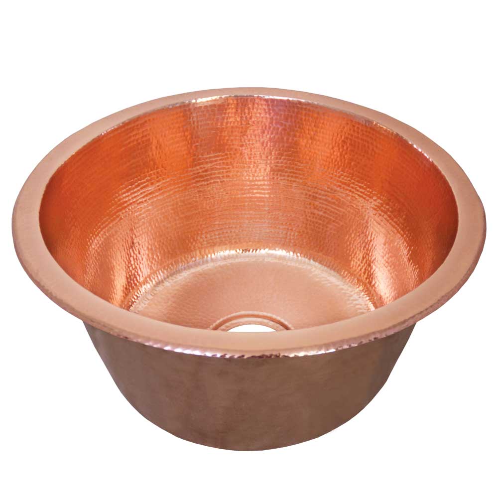 Native Trails Redondo Grande Hammered Copper Bar Sink