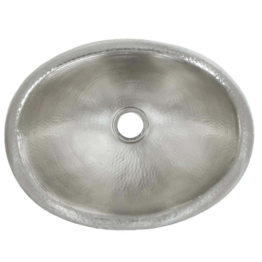 Native Trails Rolled Baby Classic Hand Hammered Bathroom Sink