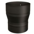 Drolet 5'' TO 6'' Increaser Single Wall Black Pipe SP00330