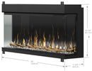 Dimplex Ignite XL Bold 50-inch Linear Built In | 3 Sided Electric Fireplace | XLF5017-XD