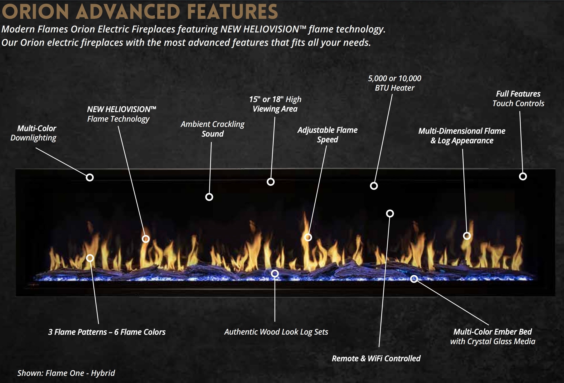 Modern Flames Orion Multi 60