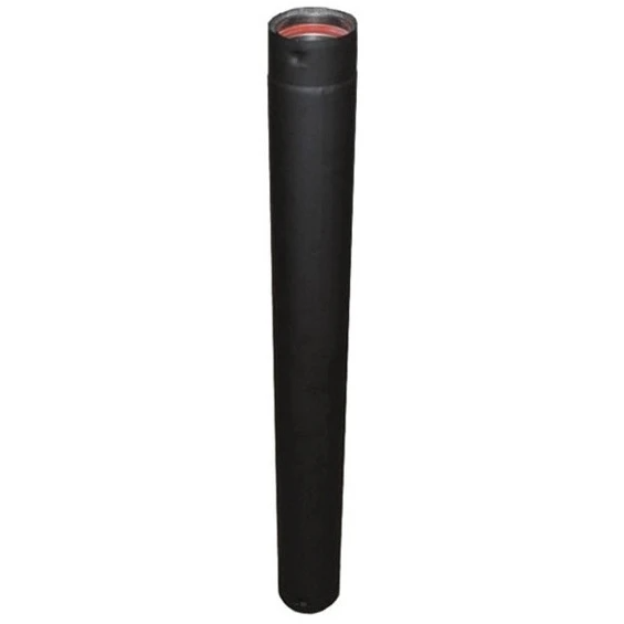 ComfortBilt Duravent 3" X 48" Straight Chimney Pipe Black 3PVP-48B