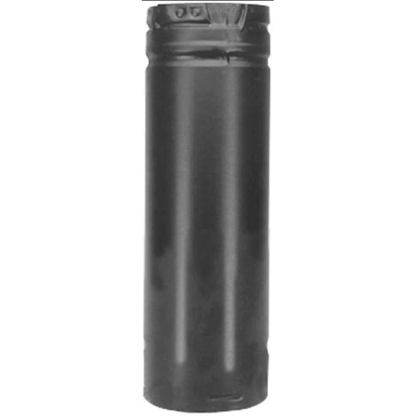 ComfortBilt Duravent 3" X 6" Straight Length Chimney Pipe Black 3PVP-06B