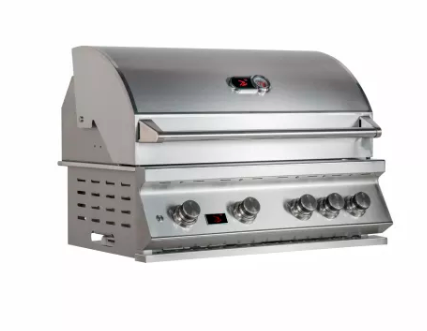 Whistler Built-In 4 Burner + Cover + Rotisserie