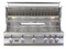 Whistler Built-In 500 Series 5 Burner + Cover + Rotisserie