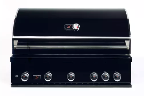 Whistler Built-In 500 Series 5 Burner Black + Cover + Rotisserie