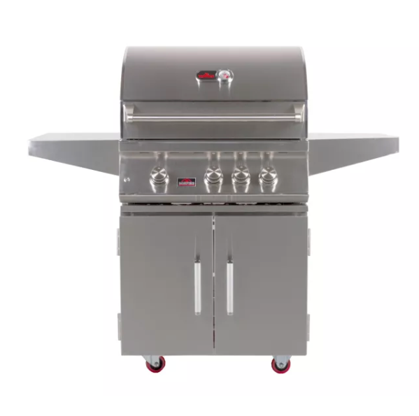 Whistler 3 Burner Cart + Cover + Rotisserie