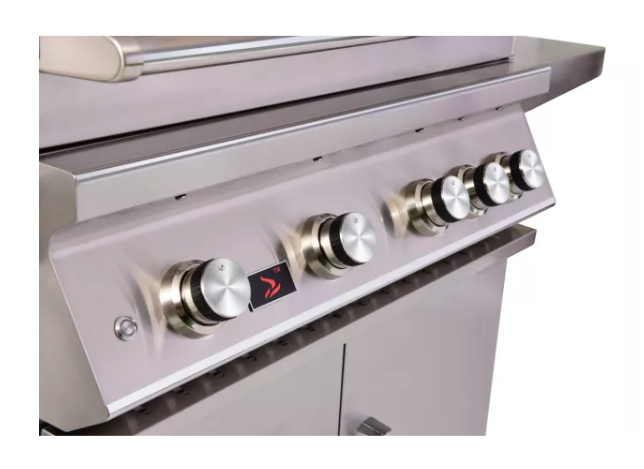 Whistler 4 Burner Double Door + Cover+ Rotisserie