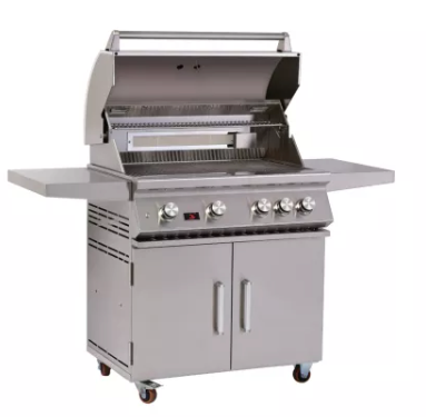 Whistler 4 Burner Double Door + Cover+ Rotisserie