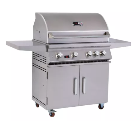 Whistler 4 Burner Double Door + Cover+ Rotisserie