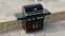 Whistler 4 Burner Black Cart + Cover + Rotisserie