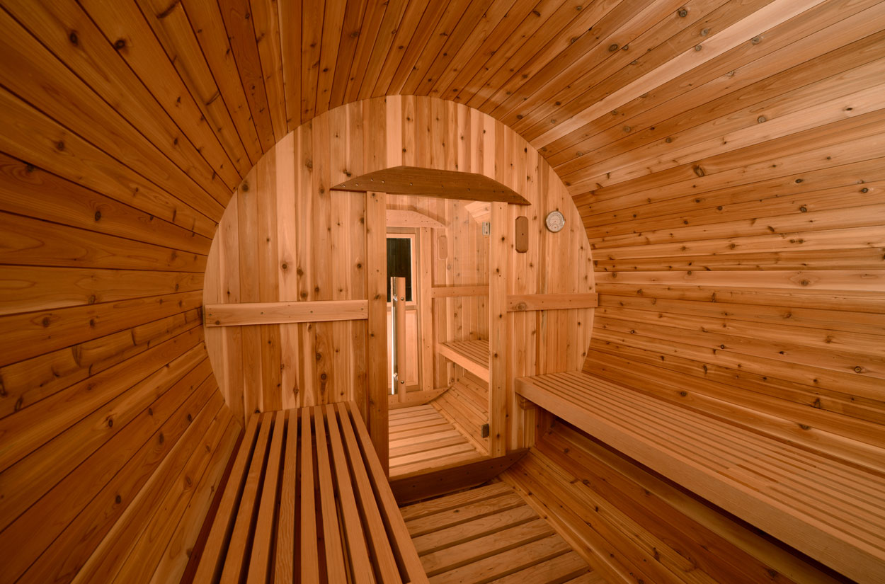 Almost Heaven Shenandoah 4 Person Barrel Sauna