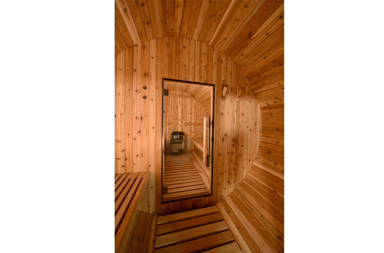 Almost Heaven Shenandoah 4 Person Barrel Sauna