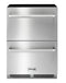 Thor Kitchen 24-Inch 5.4 cu. ft. Built-in Indoor/Outdoor Undercounter Double Drawer Refrigerator in Stainless Steel (TRF24U)