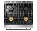 Thor Kitchen 30" Gas Range with 4.55 Cu. Ft. Self-Cleaning Oven and Tilt Panel in Stainless Steel TRG3001LP